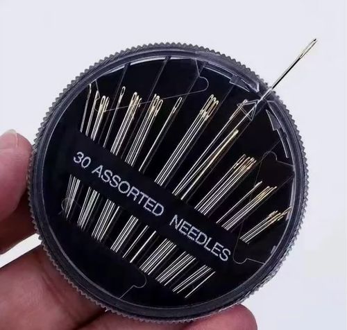30 X Hand Sewing Needles ASSORTED SIZES EASY THREAD Big Eye Set UK 🇬🇧 — image 5