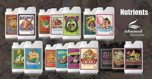 ADVANCED NUTRIENTS 250 ml BIG BUD, CANDY, OVERDRIVE, FLAWLESS, VOODOO / ORIGINAL