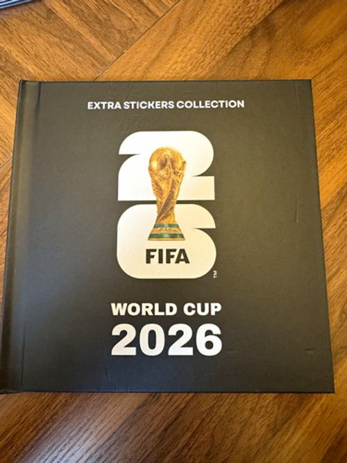 FIFA World Cup 2026 Extra Stickers Collection Hardcover Album Stickers