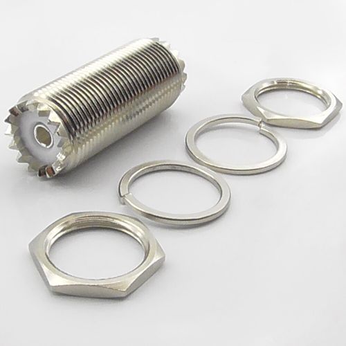 SO239 UHF Chassis Panel Mount Female Socket Bulkhead Adaptor PL259 Plug Coupler — image 4