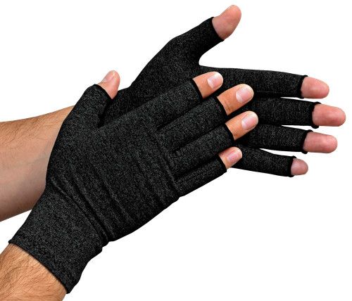 Gloves Arthritis Compression Fingerless Pain Relief Arthritic Hands Rheumatoid