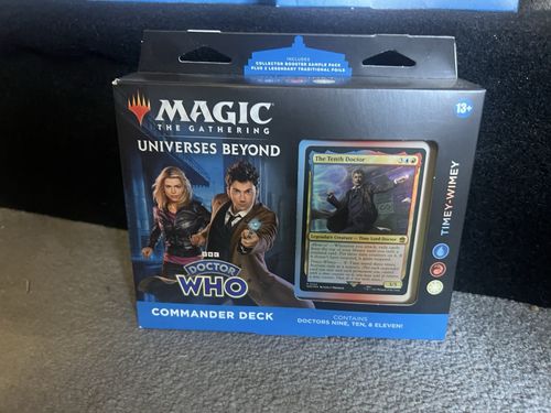 Magic: The Gathering Doctor Who Commander Decks (4) 100-Card Lot - 2023 — image 2