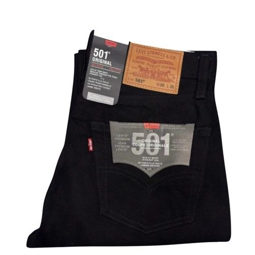 Levis 501 Mens Denim Jeans Original Regular Fit Onewash Clearance Stock UK