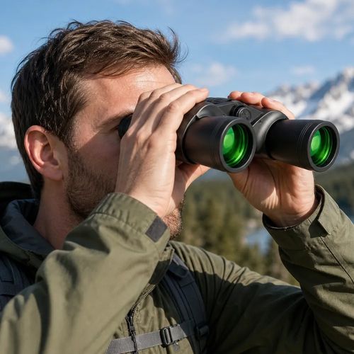 20x50 Military Binoculars Powerful Long Range BAK4 HD Telescope Hunting — image 9