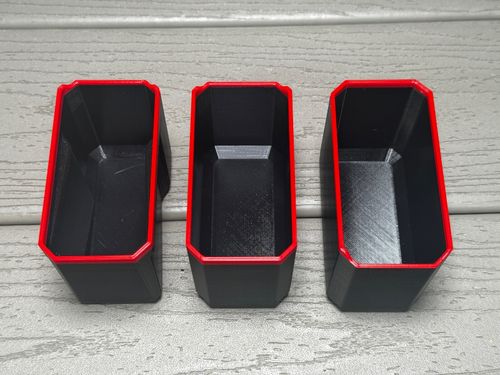 Milwaukee Deep PACKOUT Organiser MIDDLE 3 BINS Compatible Bins Nesting Black Red — image 8