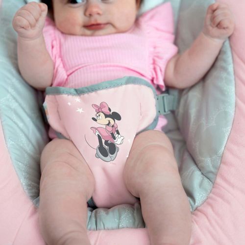 Bright Starts Disney Baby Minnie Mouse Rosy Skies Baby Bouncer Pink From 0-6M — image 4