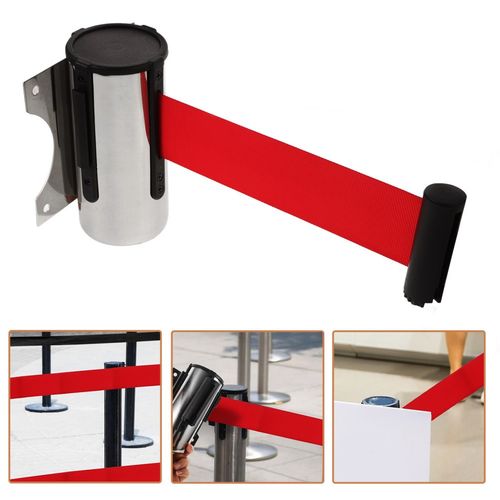 Versatile Retractable Belt Barrier Lanyard for Crowd Control and Queue — image 10