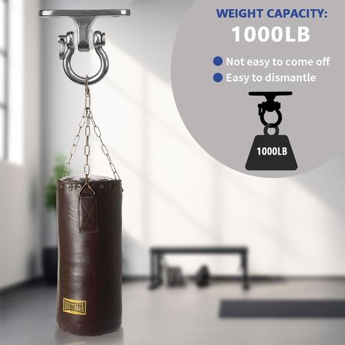 Set of 2 Stainless Steel Heavy Duty Swing Hangers for Hanging Chair — image 3