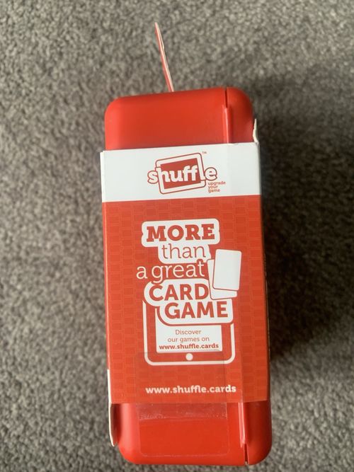 Monopoly Deal Shuffle Card Game Red Hard Travel Case BRAND NEW SEALED — image 3
