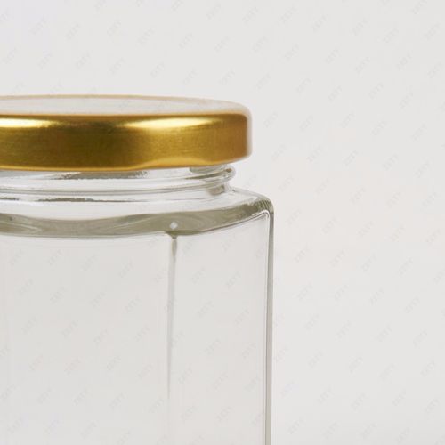 Hexagonal Jam Jars 72x196ml (7oz approx)  Storage Preserve Pickles Mini Jars — image 9