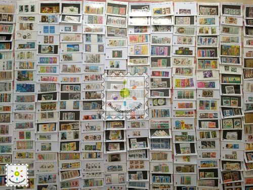 Worldwide Stamp Collection Mint - 35 Full Sets from 35 Different Countries &Gift — image 11