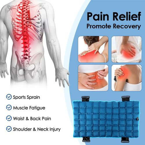 Reusable Ice Pack for Sports Injuries, Hot Cold Compress Wrap Back Pain Relief — image 11