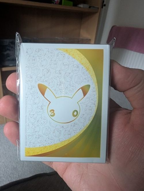 Pokémon 30th Anniversary Card Sleeves Sealed Pokémon TCG