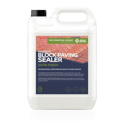 Block Paving Sealer Drives Paths Patio Protects Weeds Stains Easy Apply 5L
