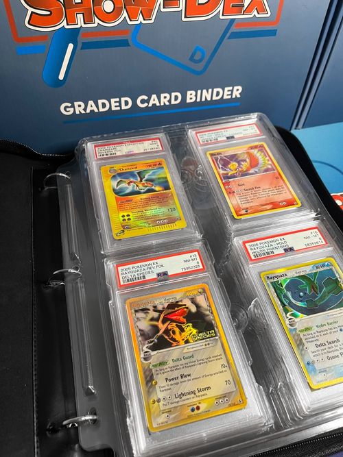 Show-Dex Graded Card Binder Slab Binder Folder PSA ACE CGC 20 Slab Storage — image 4