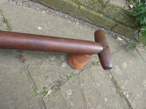 Vintage Garden T Handle 2 Prong Clay Fork . YARDLEY ELEPHANT  "wontbuckle" brand — image 5