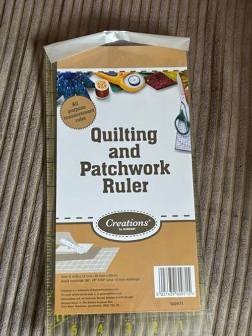 Creations by Korbond Quilting & Patchwork Ruler 6in x 12in MPN 160971