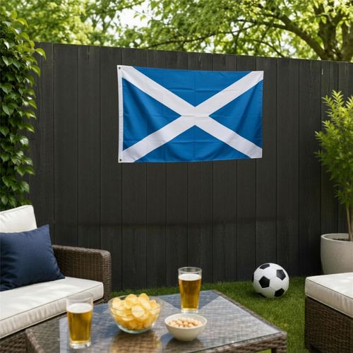 Scotland Flag Saltire Scottish 2X3Ft FIFA 2026 World Cup Football Fan Support — image 2