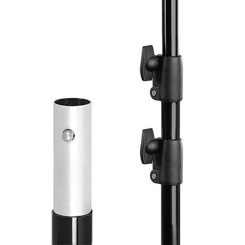 Photography Studio Heavy Duty Backdrop Stand Screen Background Support Kit+Case — image 10