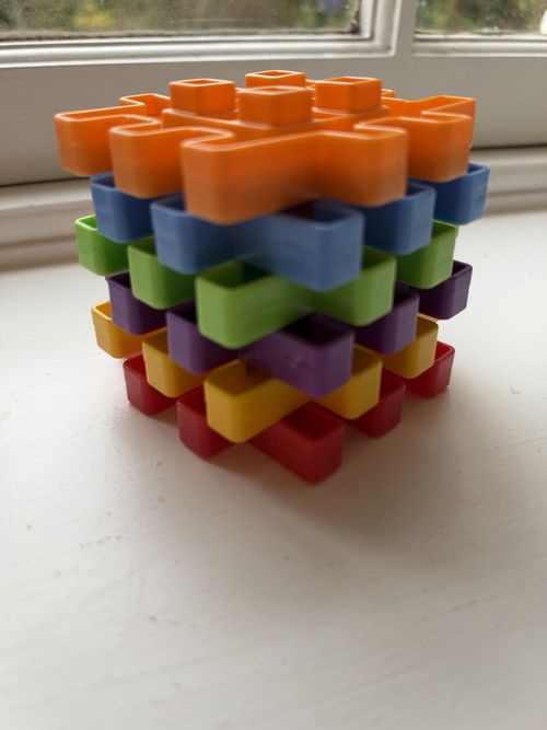 Sensory connecting toys nuby spinning cogs little tikes building tiles — image 11