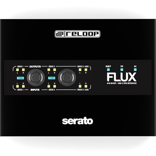 Reloop Flux, 6-In-Out USB-C DVS Interface for Serato DJ Pro — image 2