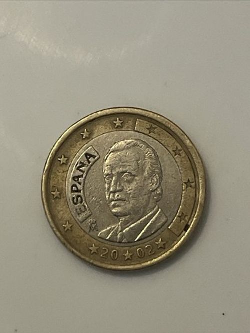 Original 2002 Espana 1 Euro Coin