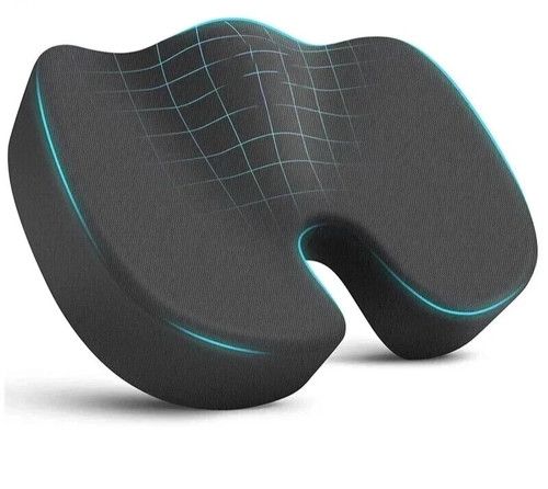 Memory Foam Coccyx Tailbone Hip Seat Cushion Pillow Non-Slip Washable Removable