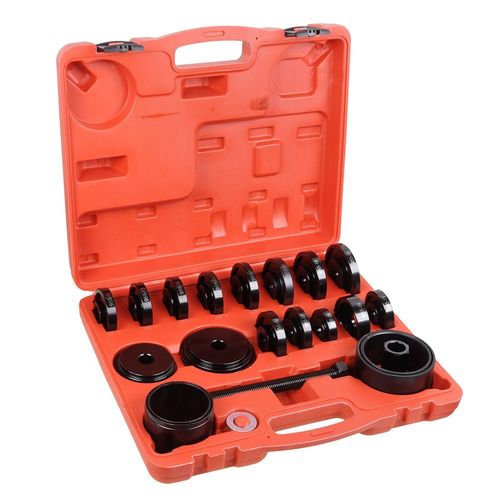 12 Ton Workshop Press Machine Hydraulic Bench + 23pc Wheel Drive Bearing Puller — image 15