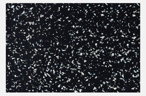 Black sparkle Effect Kitchen worktop Edging Strip 1300x45mm
