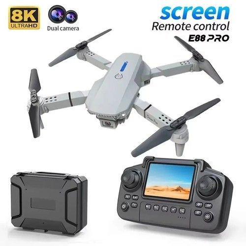 8K GPS Drone with Camera WiFi RC Quadcopter Brushless Auto Return Follow Me UK