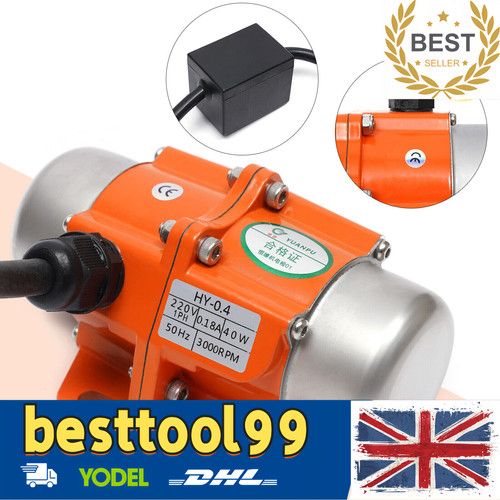 40W Vibration Motors Shaker Motor AC220V 3000rpm Single Phase Asynchronous NEW