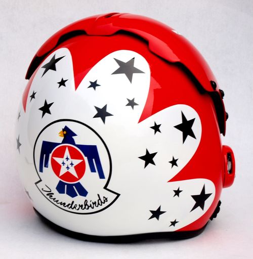 USAF Thunderbirds beautiful full size replica flight helmet and oxygen mask — image 6