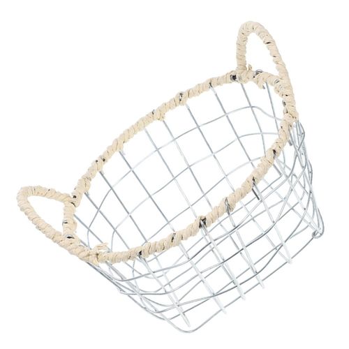 Iron Wire Basket with Handle for Pantry Storage and Kitchen Organization — image 4