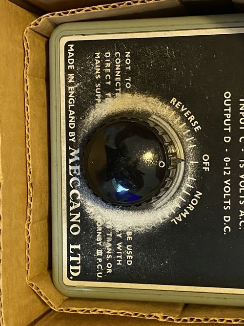 Hornby Dublo Meccano Marshal Power Control Unit BOXED Untested — image 5