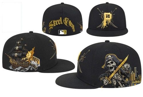 New Pittsburgh Pirates Era MLB Collection 59Fifty Fitted Hat Baseball Cap A7