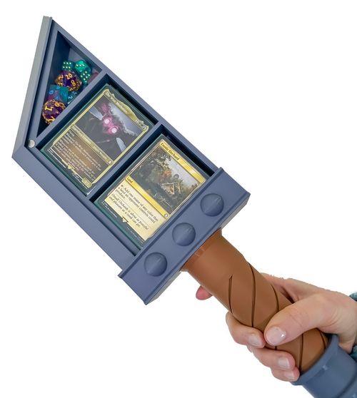 Final Fantasy Buster Sword Deck Box for Magic the Gathering / MTG EDH 100+ Cards — image 1