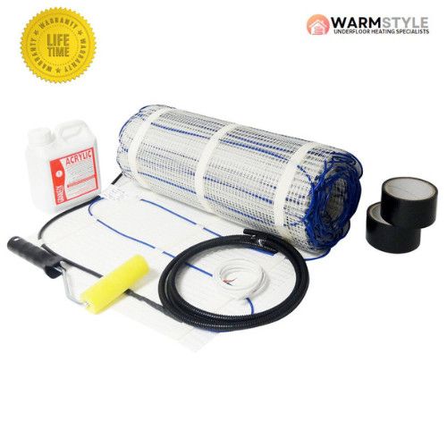 Electric Underfloor Heating mat kit 200w per m2 All Sizes PRO Heat Trade