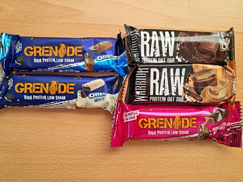 Grenade High Protein Low Sugar Bar Assorted Flavours Dark Roll Oreo Oreo White