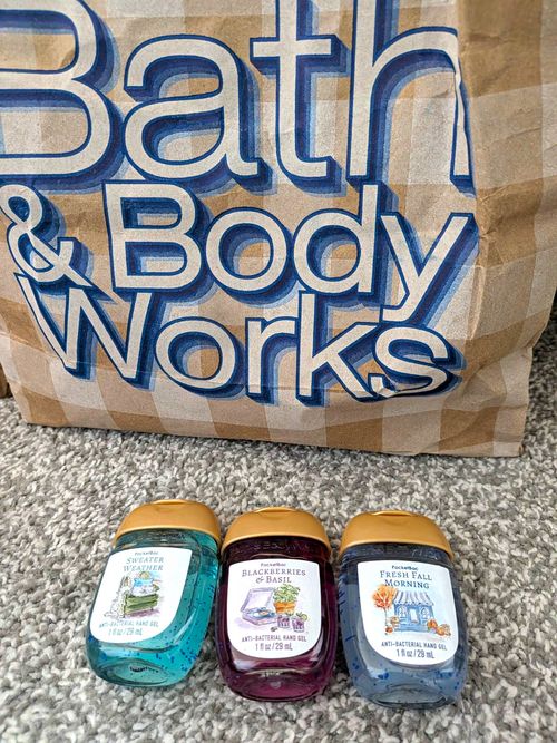 Bath & Body Works Antibacterial PocketBac Hand Sanitiser Gel Set of 3 29ml — image 1