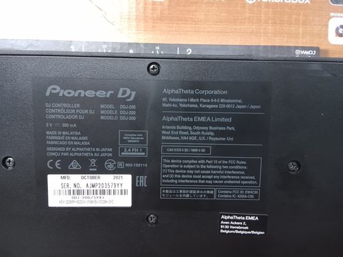 Pioneer DJ DDJ-200 2-Channel Double Deck Smart DJ Controller Bluetooth USB — image 4