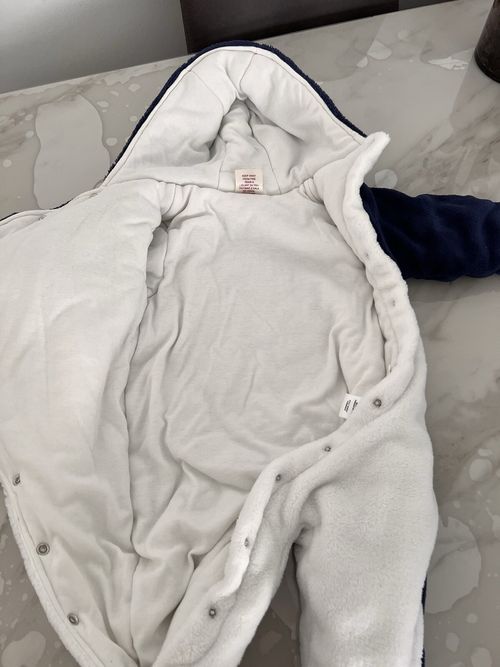 Baby boy snowsuit 6-9 months — image 2