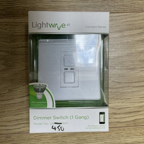 Lightwave LW400 Gen 1 Connect Series Dimmer  (1 Gang) Boxed