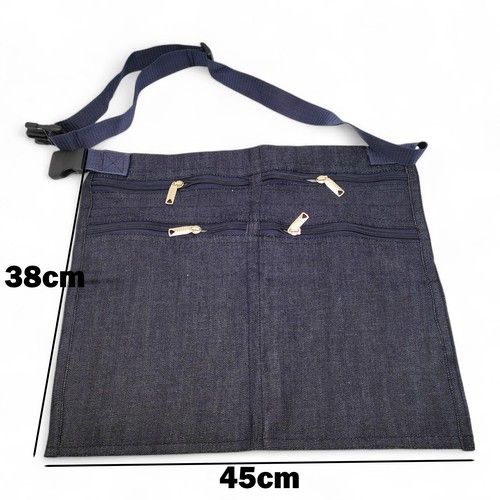 Market Stall Money Belt Waist Pouch Bag–6/4 Pockets Adj Strap,Trader Apron