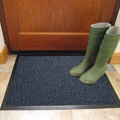 LARGE BARRIER DOOR MAT HEAVY DUTY NON SLIP RUBBER BACK KITCHEN HALLWAY FLOOR RUG — image 7