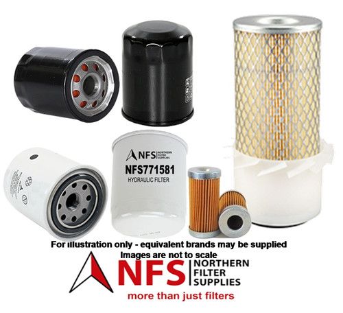 NFS Filter Kit fits Ford 1210, 1215  (Oil, Fuel, Air, Hydraulic)