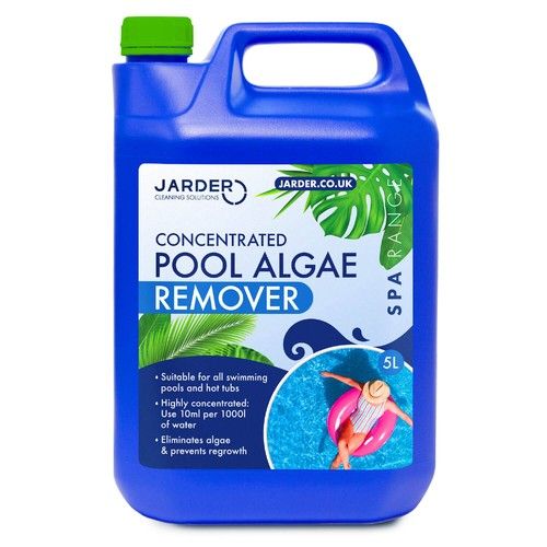 Jarder Pool Algae Remover 5L SPA Hot Tub Algaecide Prevents Regrowth Concentrate