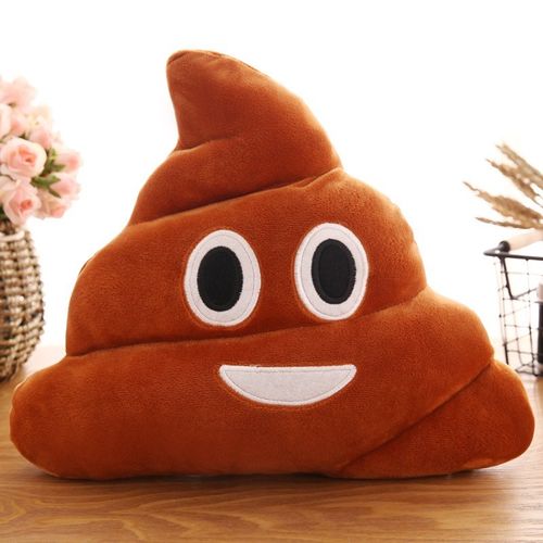 Funny Poo Emoji Plush Toy Cute Cartoon Poop Cushion Gift Wholesale Expression UK — image 1