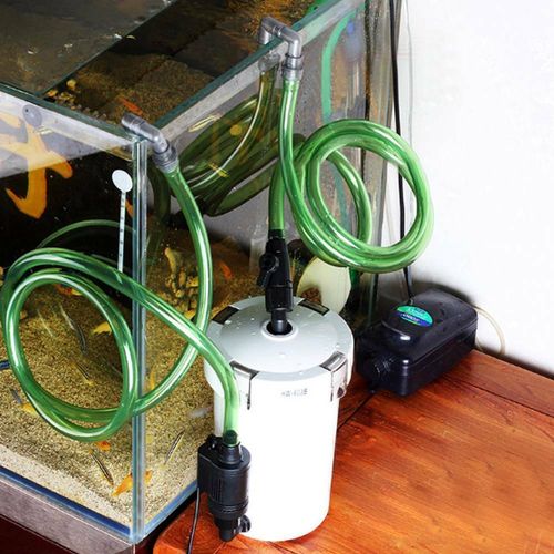 400L/H Canister Filter Set External Filtration Fish Tank Aquarium Marine UK — image 4