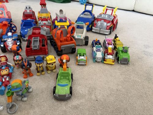 PAW Patrol Mixed Job Lot Kids Toys Bundle - Figures & Vehicles Trucks Cars — image 5