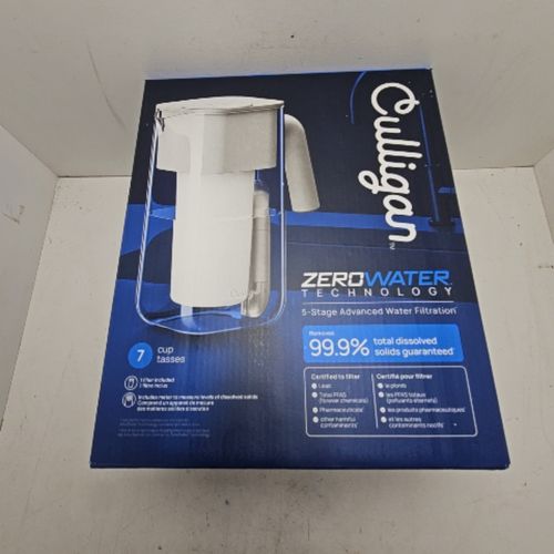 Culligan ZeroWater Tech 7 Cup Water Filtration Jug Pitcher Inc Filter ZEROP07 #7 — image 7